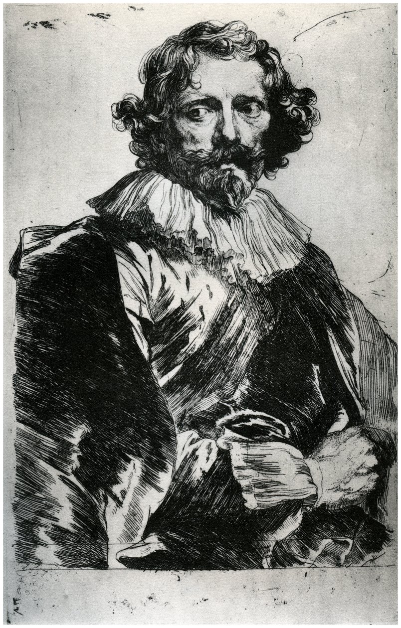 Portret Lucasa Vorstermana, 1627-1632 1958 autorstwa Unbekannt