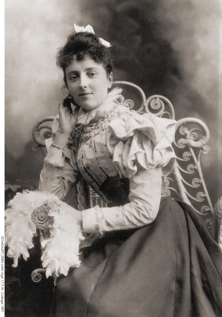 Portret Lucy Maud Montgomery 1874-1942, 1891 autorstwa Unbekannt