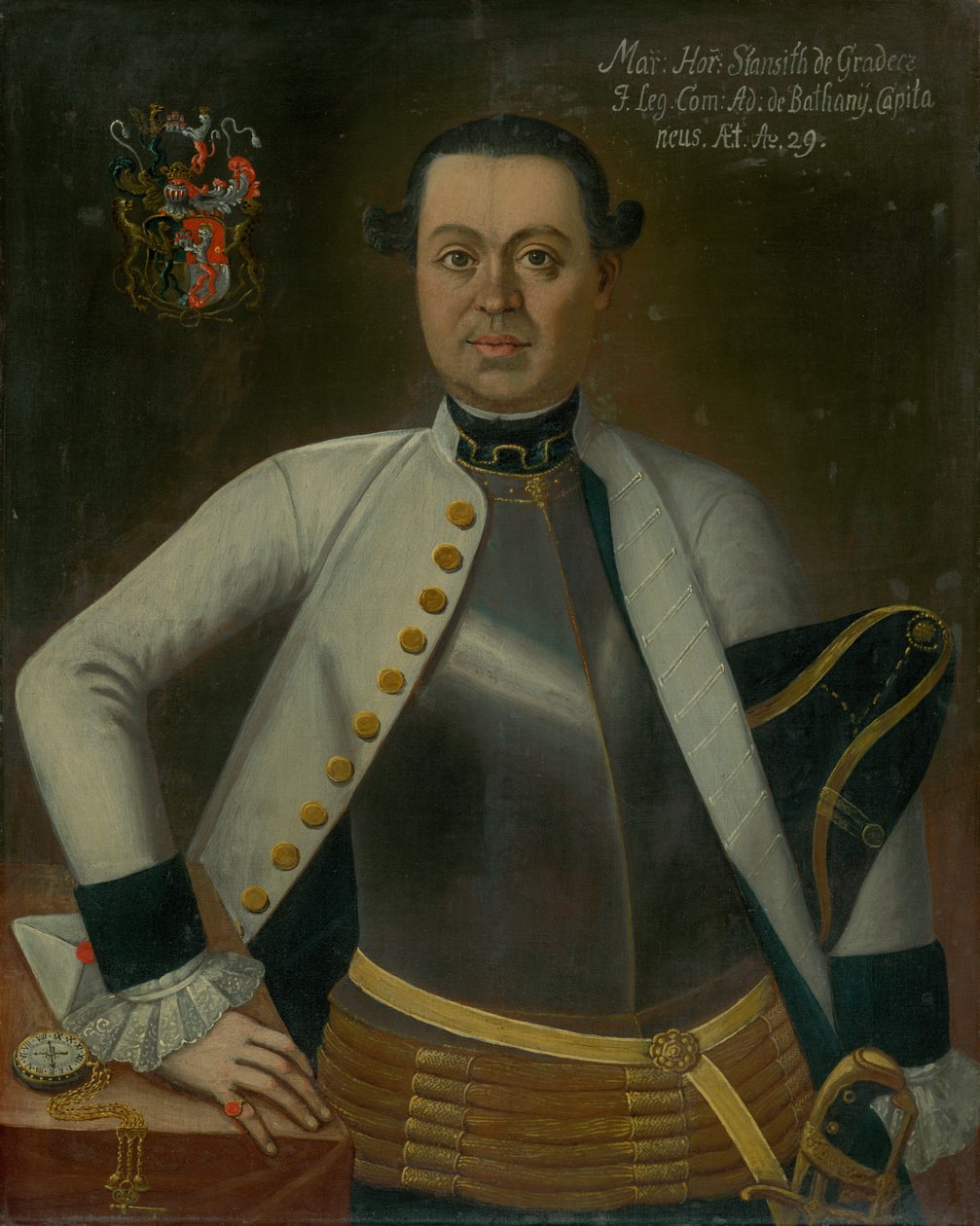 Portret Marcusa Horvátha-Stančič .a autorstwa Unbekannt