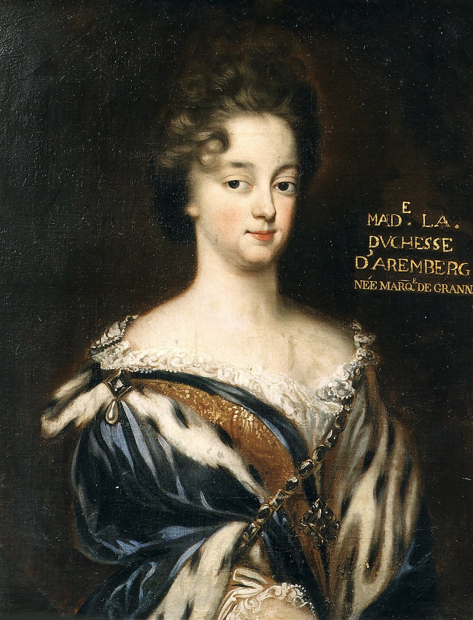 Portret Marii Enrichetta del Carretto 1671-1744, Marchesa de Grana i Savona, um 1700. autorstwa Unbekannt