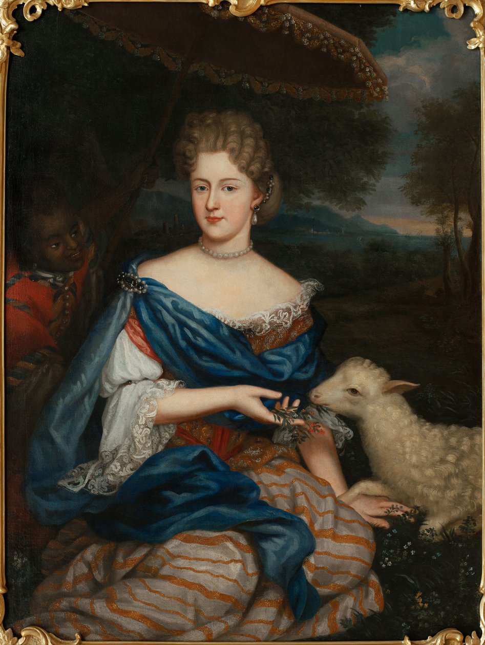 Portrait of Maria Karolina Sobieska 1697-1740 autorstwa Unbekannt