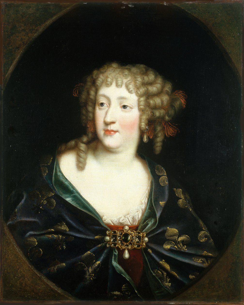 Portret Marii Teresy z Hiszpanii 1638-1683, królowej Francji, ok. 1675. autorstwa Unbekannt