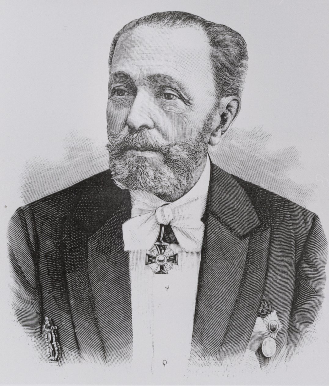 Portret Mariusa Petipy 1818-1910, 1899 autorstwa Unbekannt