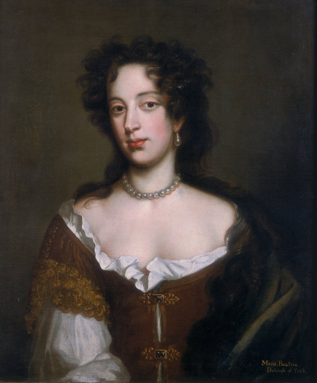 „Portret Marii z Modeny”, c1680 autorstwa Unbekannt