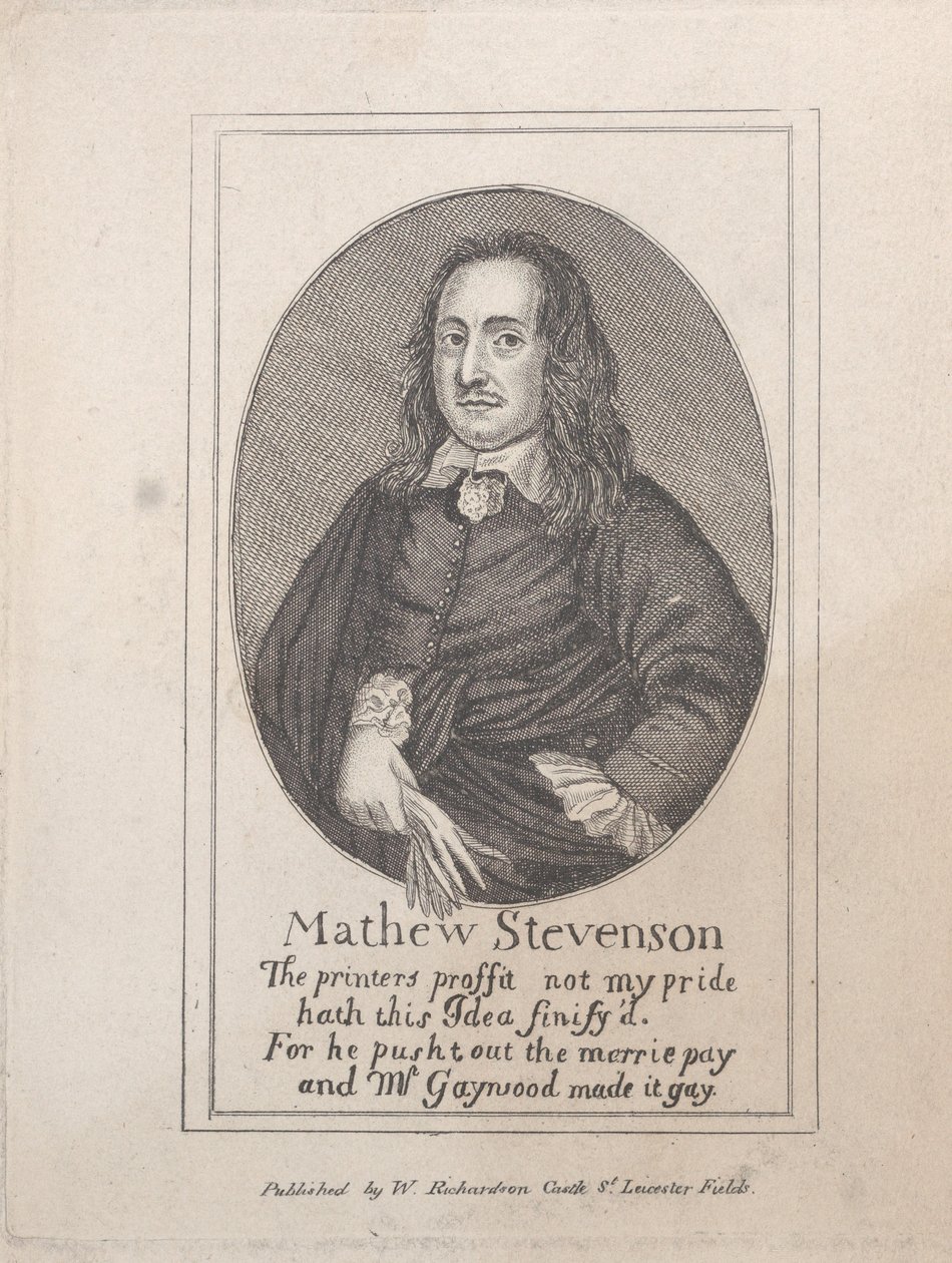 Portret Mathewa Stevensona, koniec XVIII i początek XIX wieku. autorstwa Unbekannt