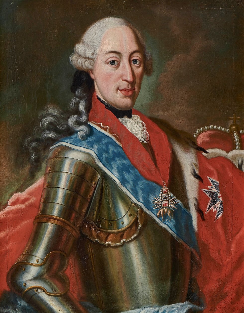 Portret Maksymiliana III Józefa 1727-1777, elektora bawarskiego, druga trzecia XVIII wieku. autorstwa Unbekannt
