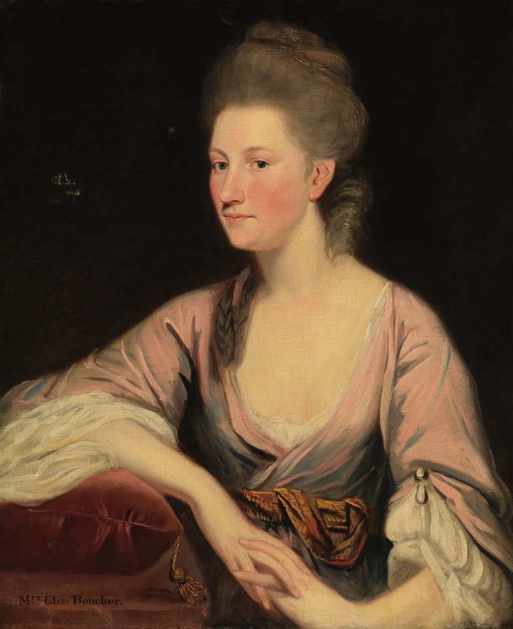 Portret pani Elżbiety Boucher, XVIII wiek. autorstwa Unbekannt