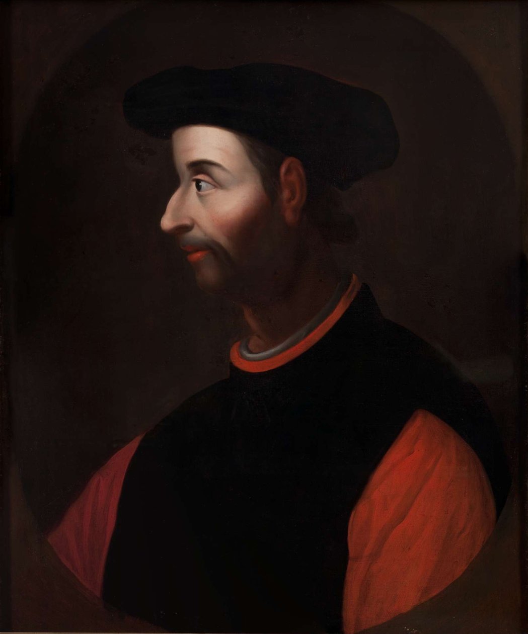Portret Niccolò Machiavellego 1469-1527, ostatnia ćwierć XVII wieku autorstwa Unbekannt