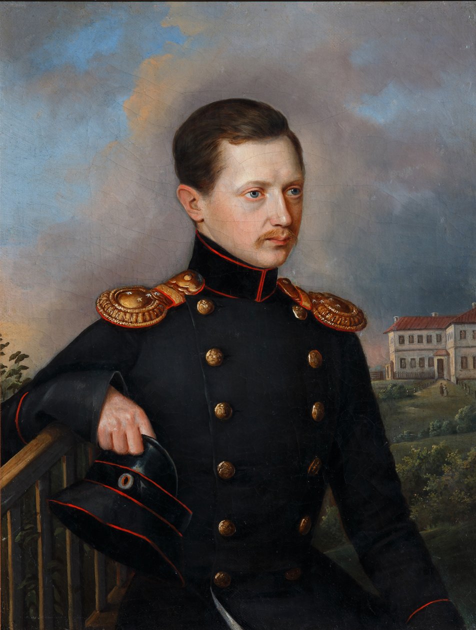 Portret Nikołaja Siemionowicza Korsakowa 1819-1889, ca. 1849 autorstwa Unbekannt