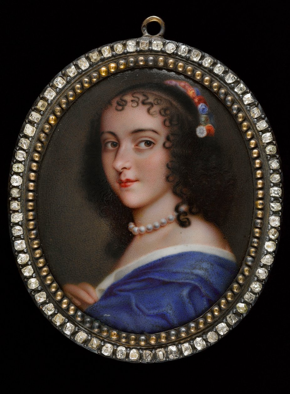Portret Ninon de Lenclos 1620-1705, początek XVIII wieku. autorstwa Unbekannt
