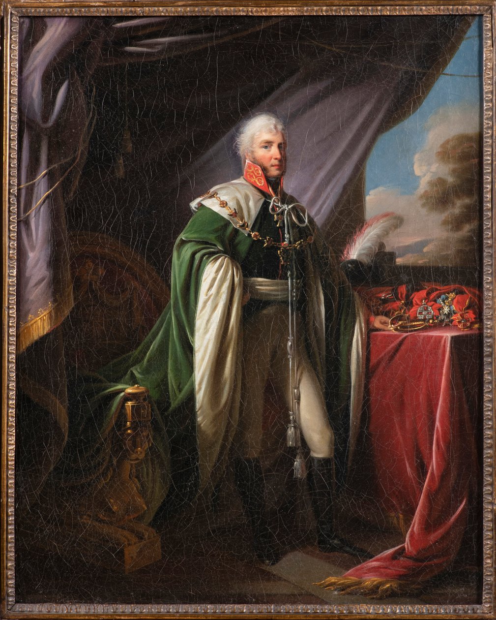 Portret Pawła Wasiliewicza Czichagowa 1767-1849, I ćw. XIX w. autorstwa Unbekannt