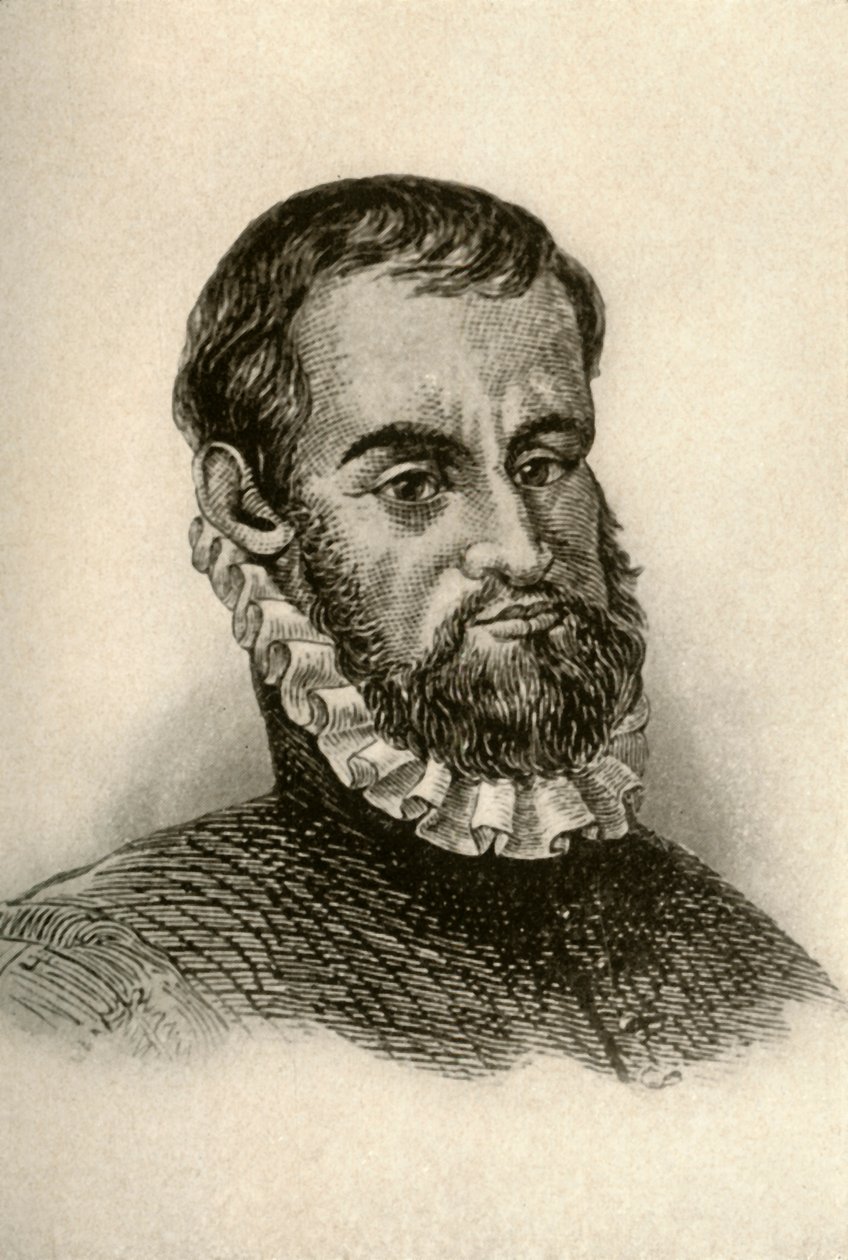 Portret Pedro Menendeza de Aviles, przedstawiający strój hiszpański, c1570-1580, 1937. autorstwa Unbekannt