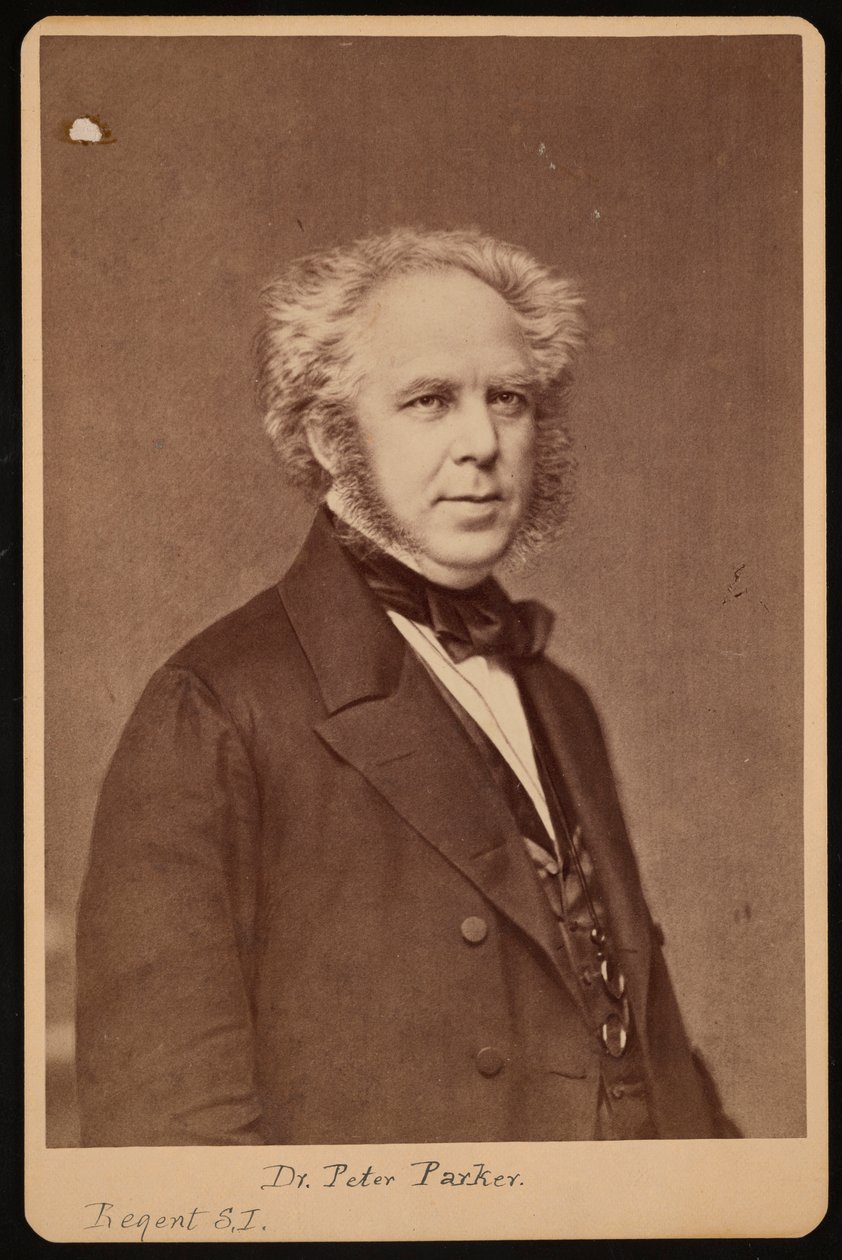 Portret Petera Parkera 1804-1888, przed 1888 r. autorstwa Unbekannt
