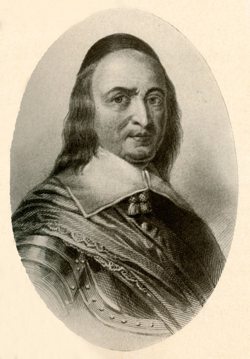 Portret Petera Stuyvesanta w zbroi i jarmułce, 1647, 1937. autorstwa Unbekannt