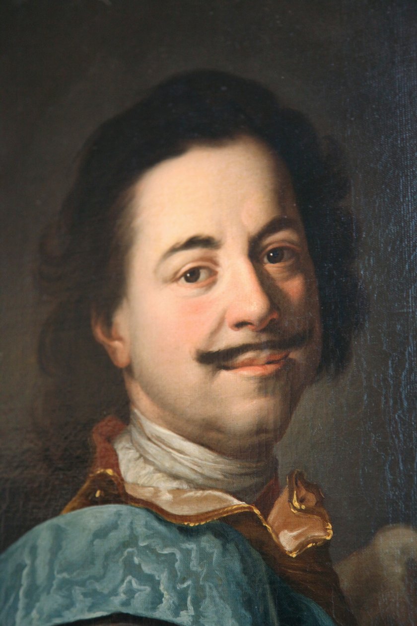 „Portret Piotra Wielkiego”, I poł. XIX w. autorstwa Unbekannt