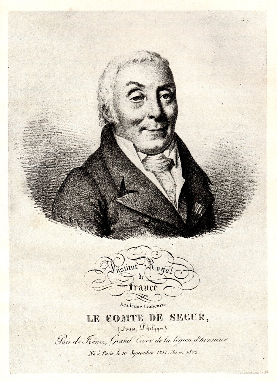 Portret Filipa Henri, markiz de Ségur 1724-1801, pocz. autorstwa Unbekannt