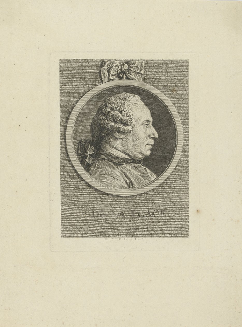 Portret Pierre-Antoine de La Place 1707-1793, 1762. autorstwa Unbekannt