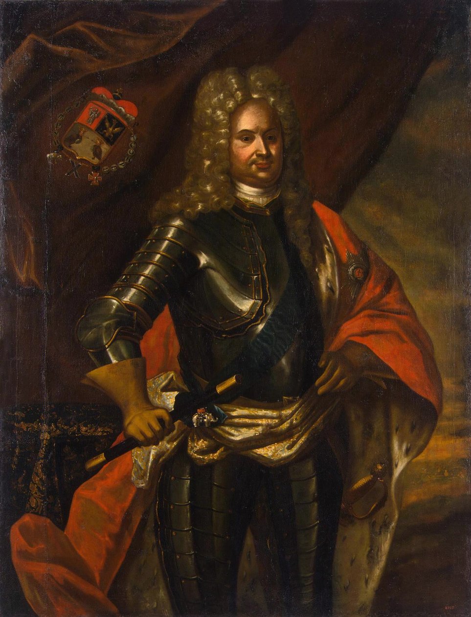 Portret księcia Anikity Iwanowicza Repnina 1668-1726, 1724 autorstwa Unbekannt