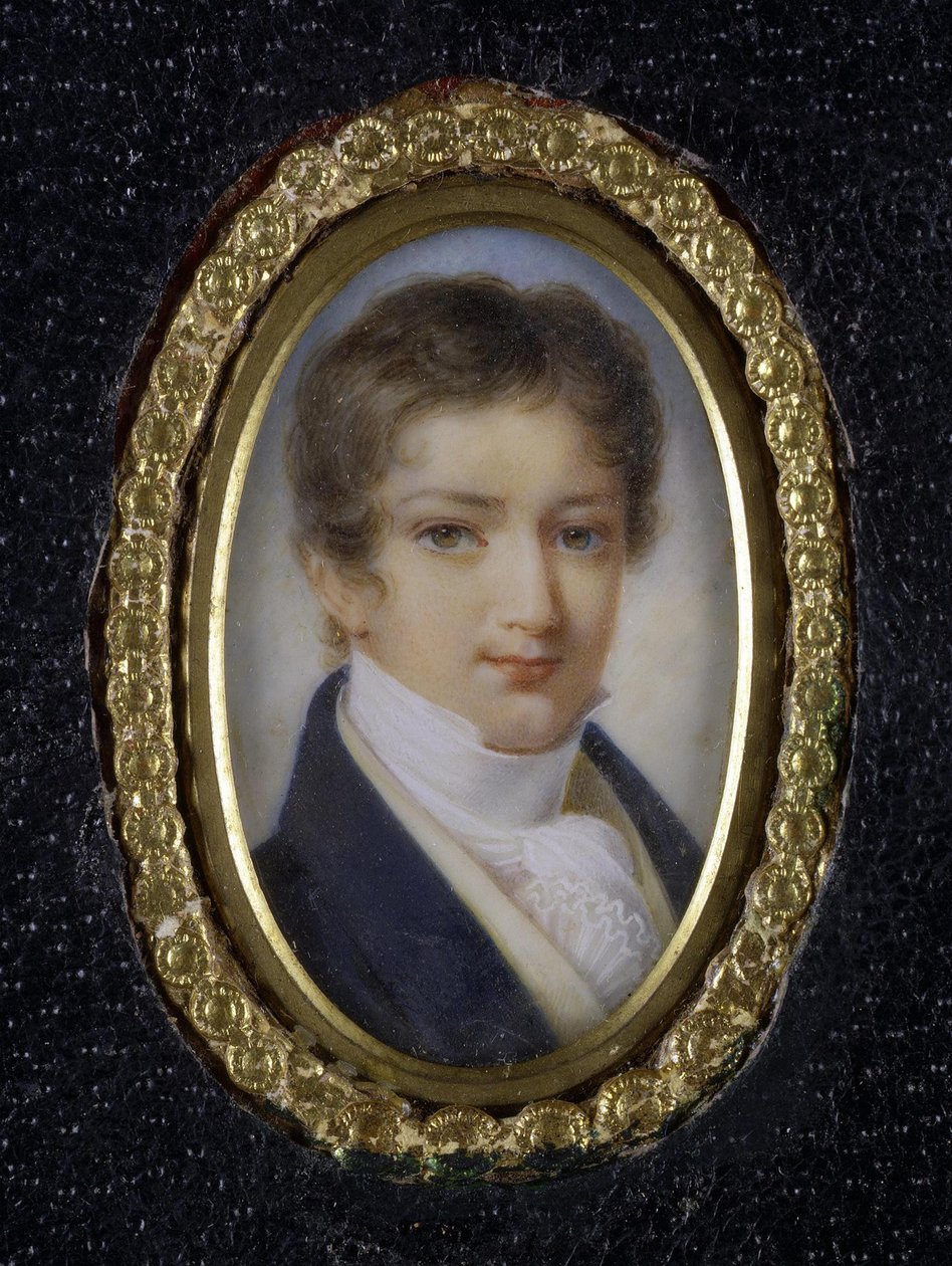 Portret księcia Dmitrija Pietrowicza Wołkońskiego 1805-1859, pierwsza ćw. XIX w. autorstwa Unbekannt