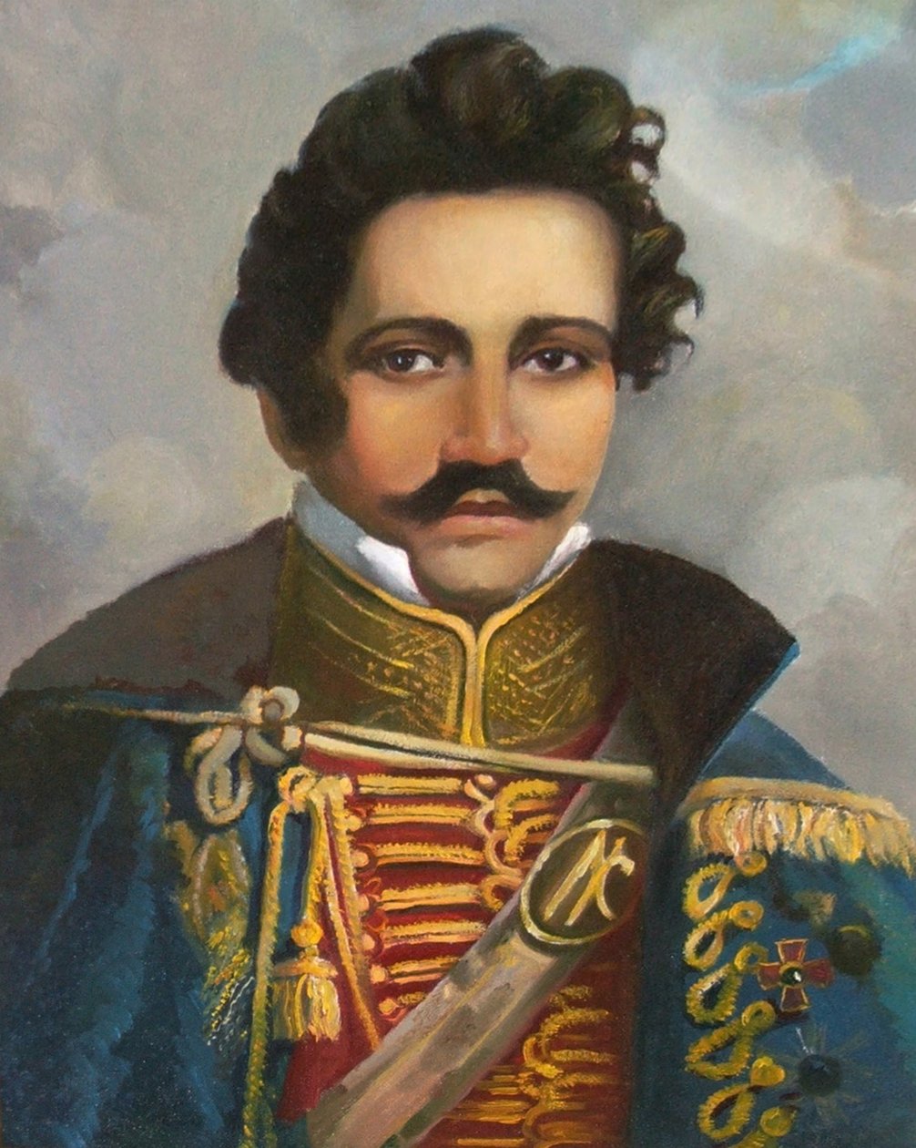 Portret księcia Nikołaja Borysowicza Galitzina 1794-1866 autorstwa Unbekannt