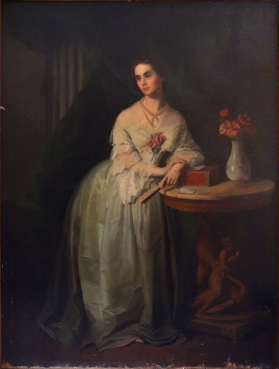 Portret księżnej Nino Aleksandrownej Gribojedowej z domu Czawczawadze, poł. autorstwa Unbekannt