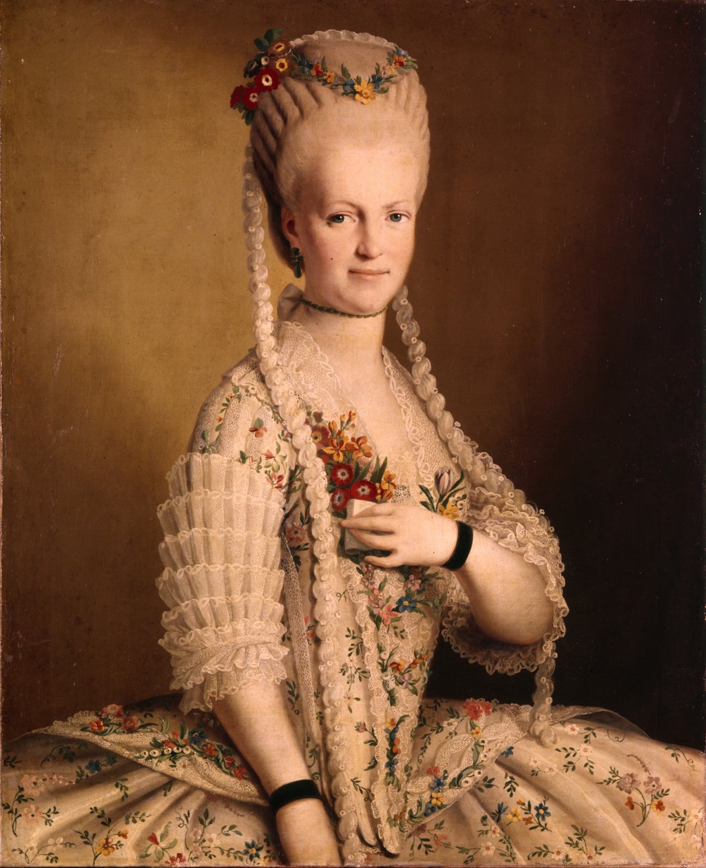 Portret Sarah Greigh 17521793, żony admirała Samuela Greigh, 1775 autorstwa Unbekannt