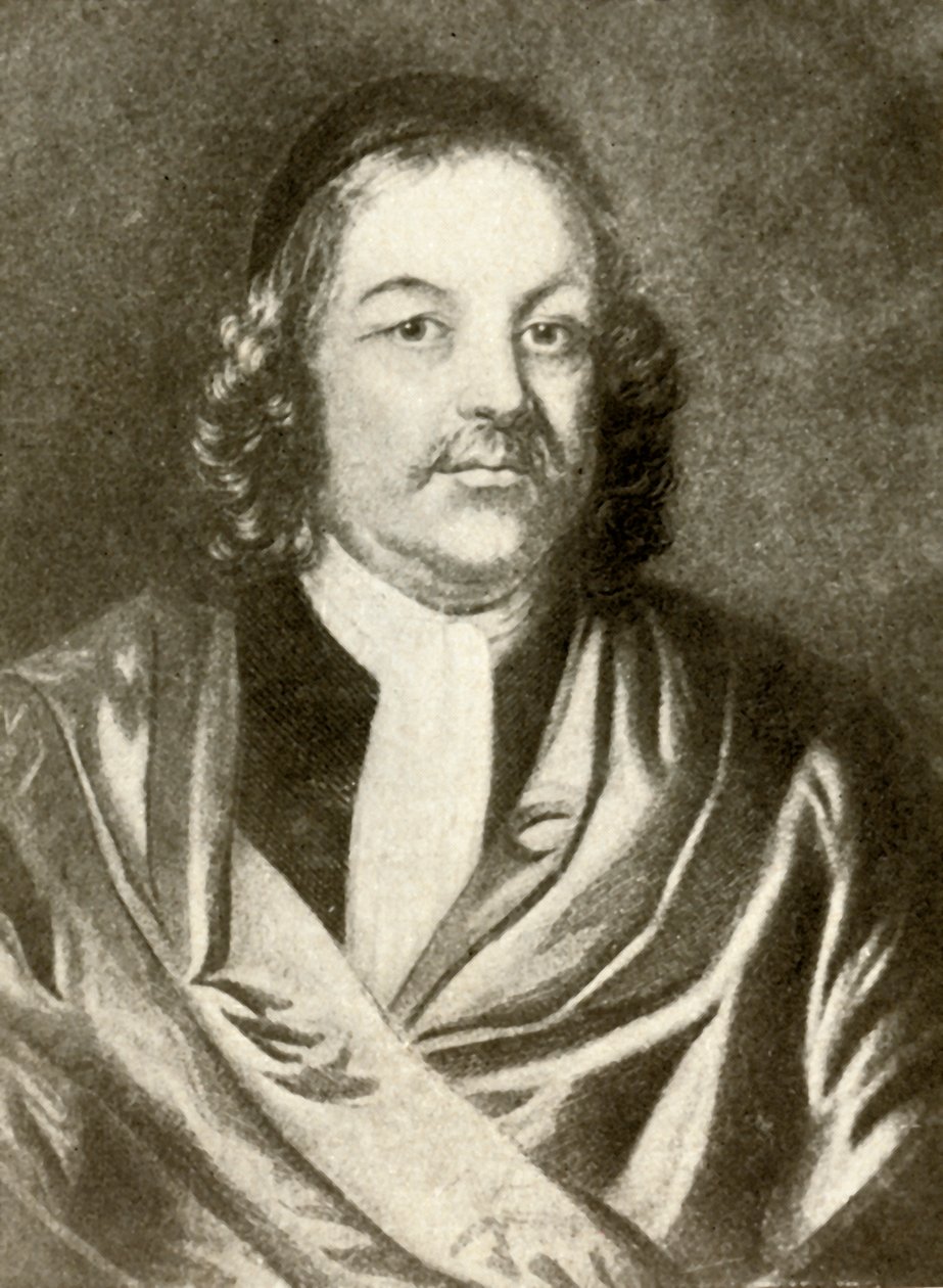 Portret Simona Bradstreeta, w sukni i czapce, c1640, 1937. autorstwa Unbekannt