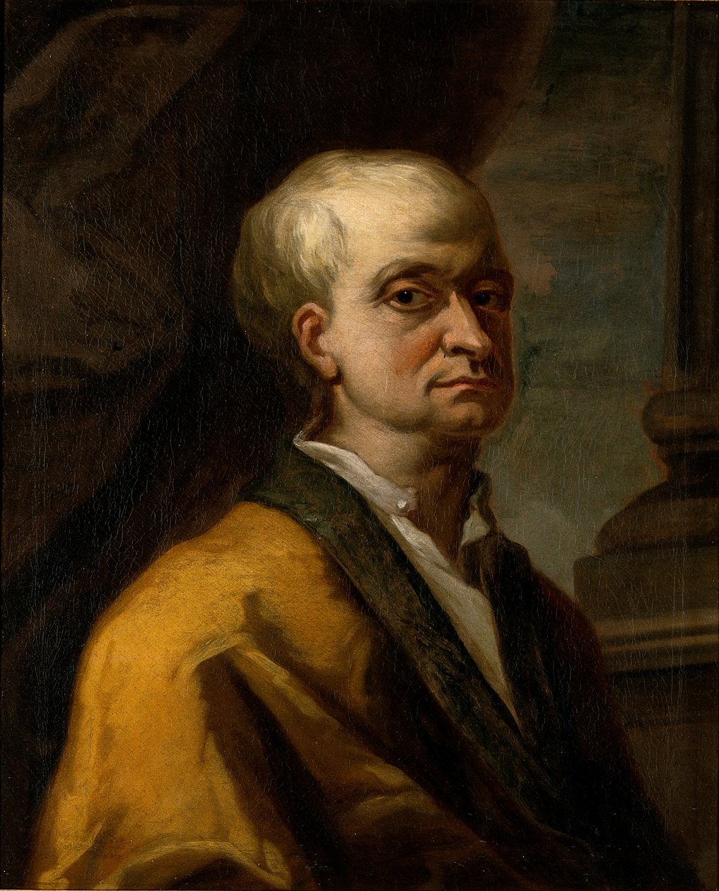 Portret sir Izaaka Newtona 1642-1727, 1710 autorstwa Unbekannt