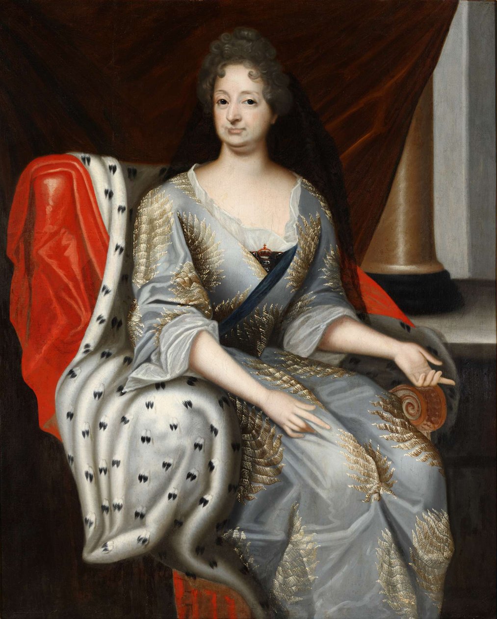 Portret Zofii Palatynatu 1630-1714, elektorki Brunszwiku-Lüneburga, ok. 1690 autorstwa Unbekannt