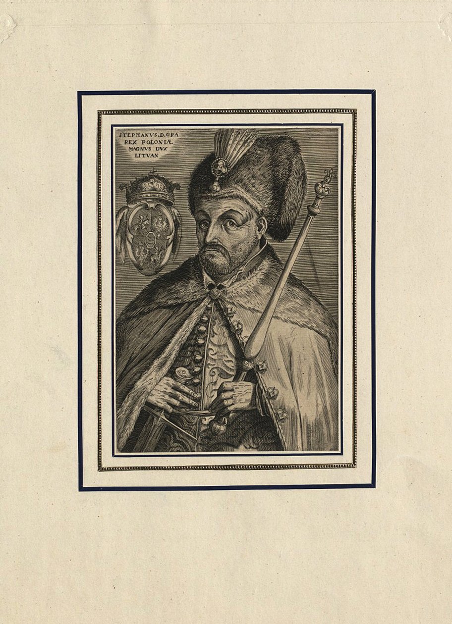 Portret Stefana Batorego, króla Polski, koniec XVI wieku. autorstwa Unbekannt