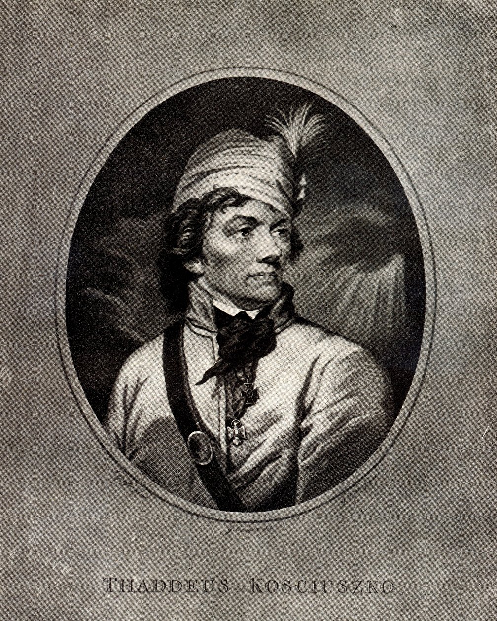 Portrait of Tadeusz Kosciuszko 1746-1817, Early 19th cen. autorstwa Unbekannt