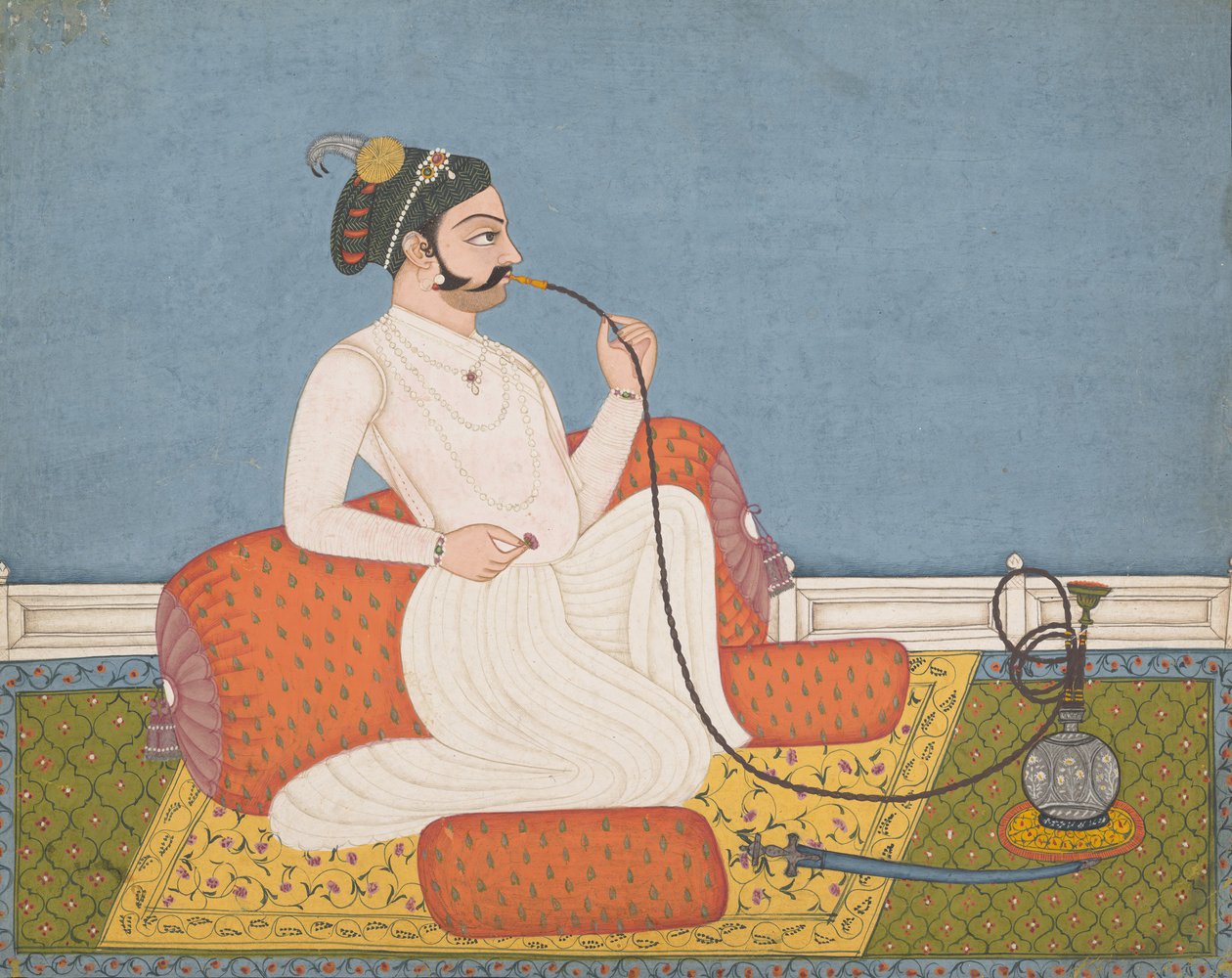 Portret Thakura Utham Ram, Ka. 1760. autorstwa Unbekannt