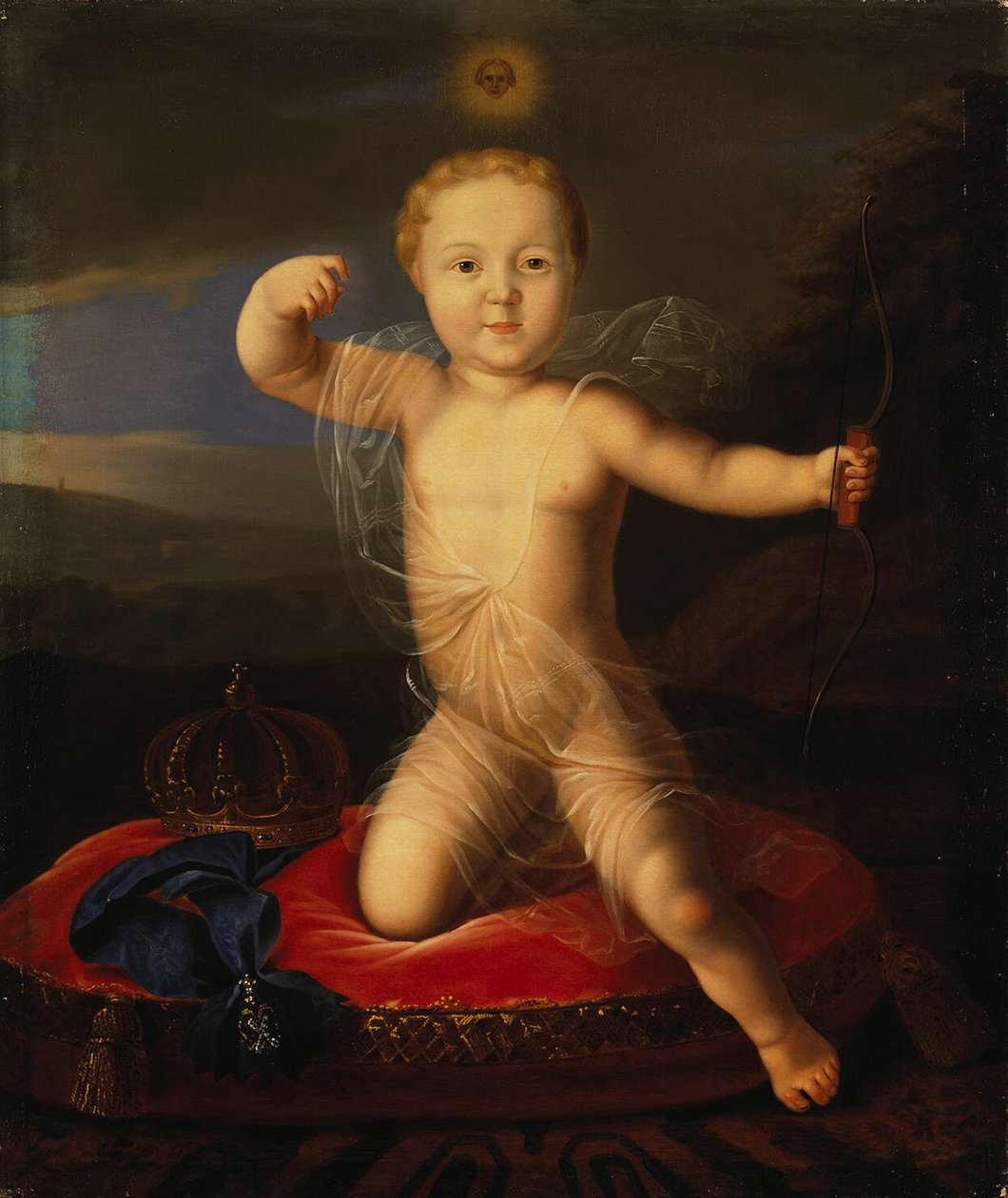 Portret carewicza Piotra Pietrowicza z Rosji 1715-1719, I ćw. XIX w. autorstwa Unbekannt
