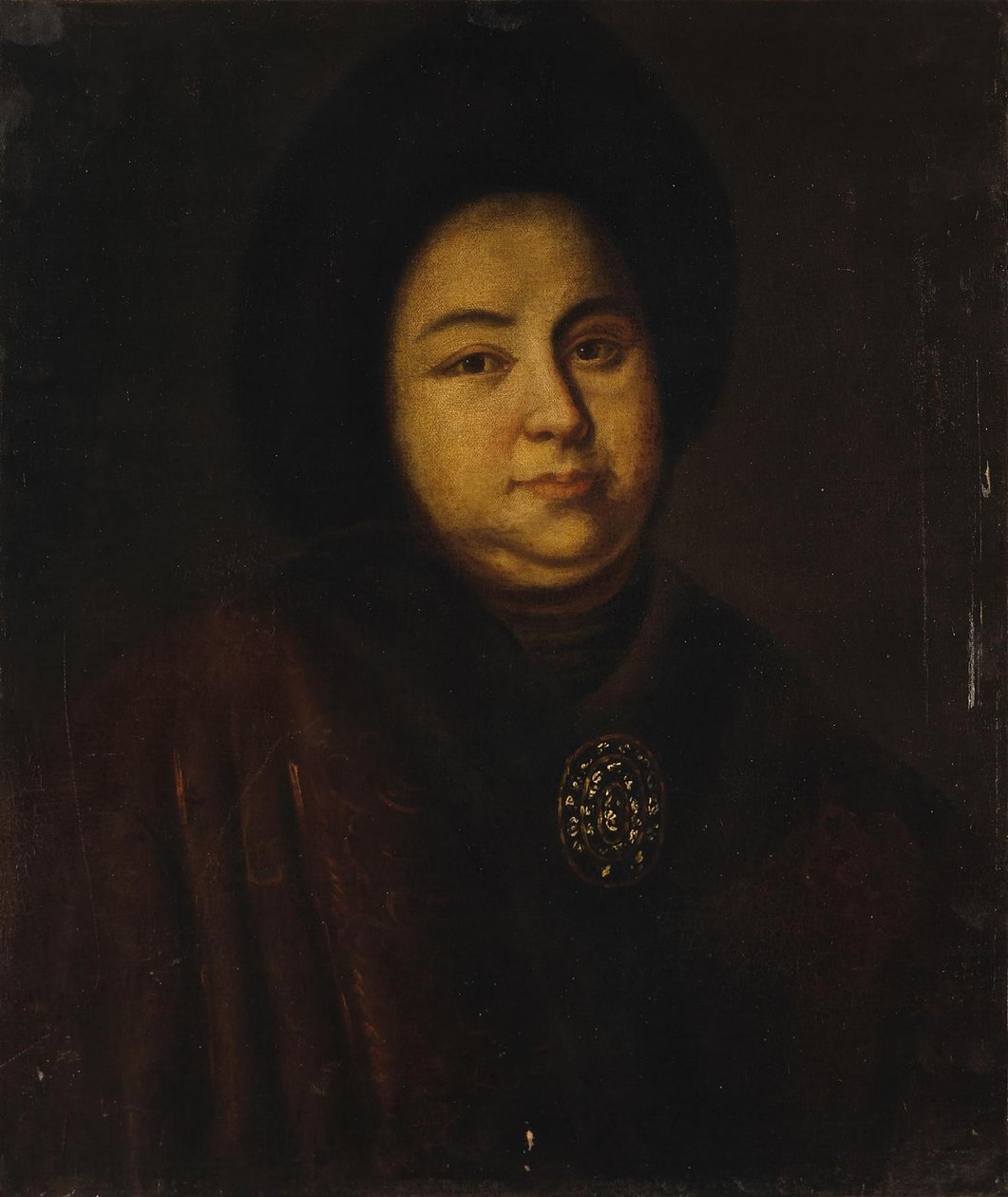 Portret carycy Jewdokii Fiodorowny Łopuchiny 1669-1731, żony cara Piotra I Rosji, 1 autorstwa Unbekannt