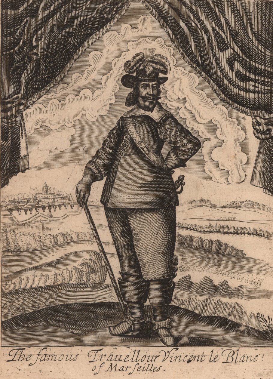 Portret Vincenta Le Blanca, 1660. autorstwa Unbekannt