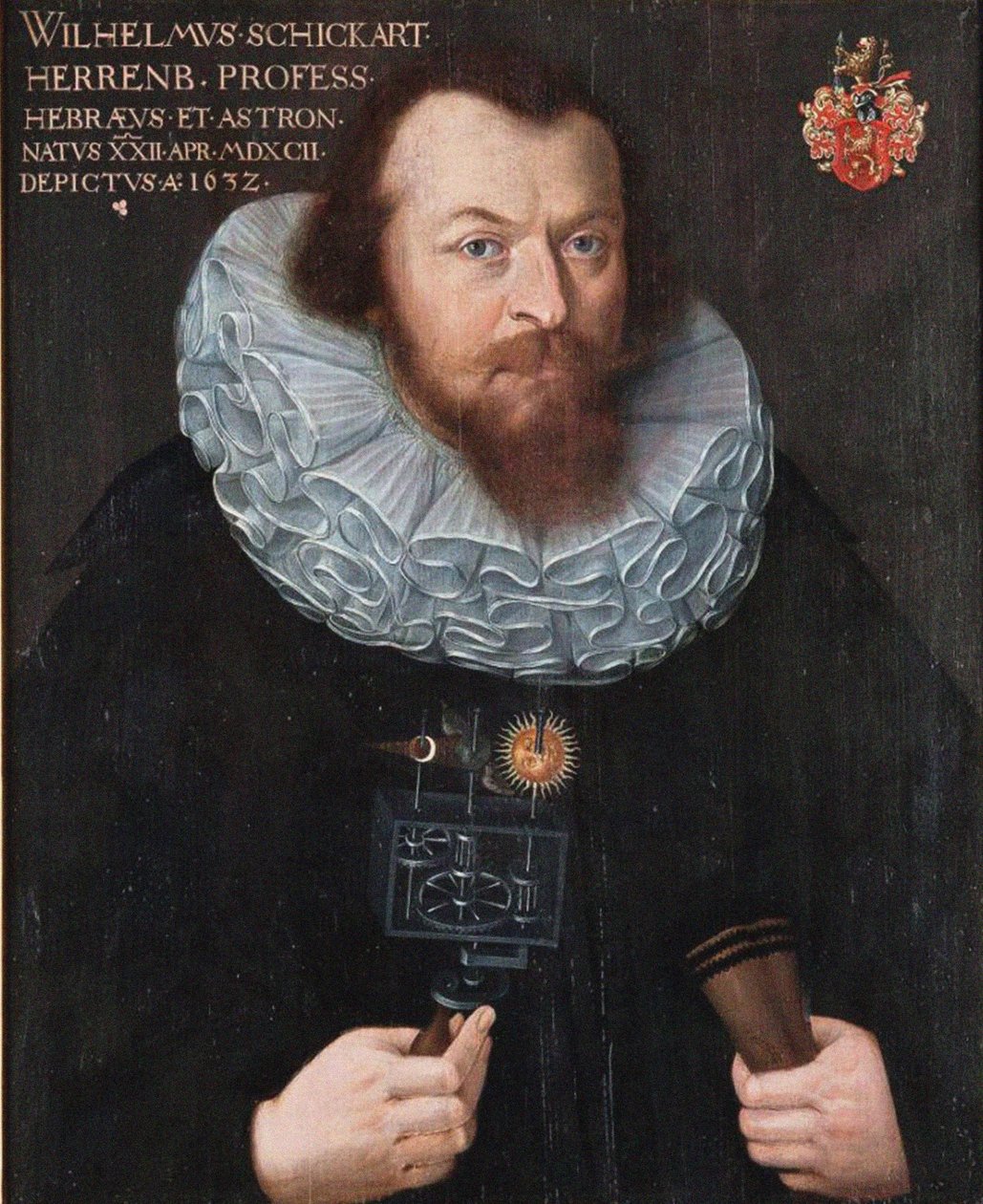 Portret Wilhelma Schickarda 1592-1635, 1632. autorstwa Unbekannt