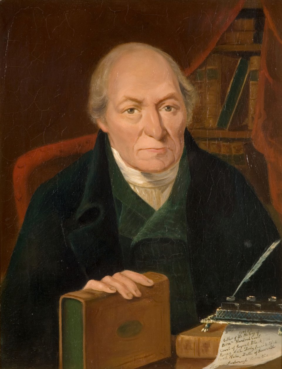 Portret Williama Huttona 1723-1816, 1890. autorstwa Unbekannt