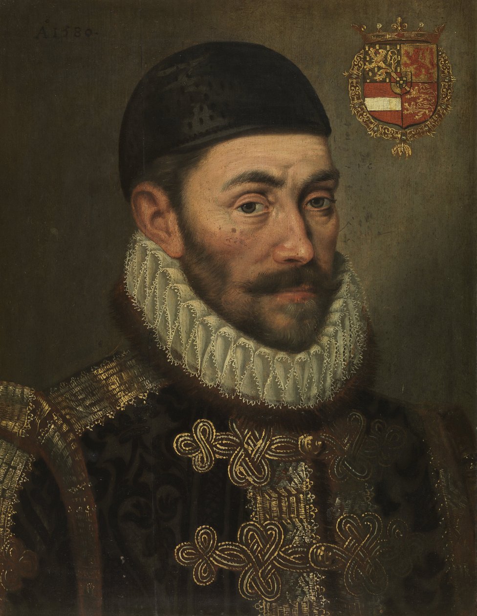 Portret Wilhelma I Orańskiego 1533-1584, połowa XVI wieku. autorstwa Unbekannt