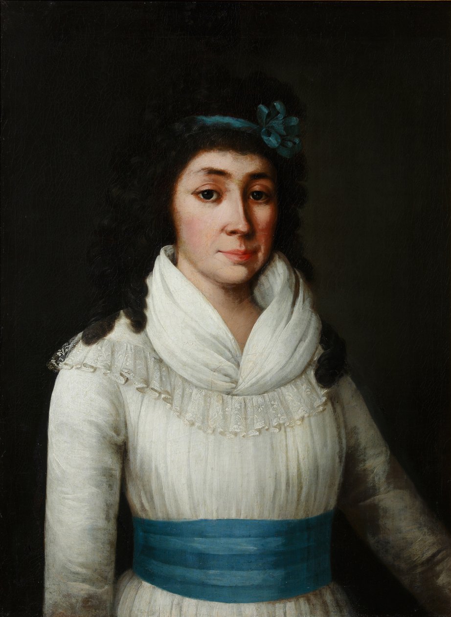 Portret Jelizawiety Pietrownej Jankowej 1768-1861, z domu Rimskaja-Korsakowa, 1794 autorstwa Unbekannt