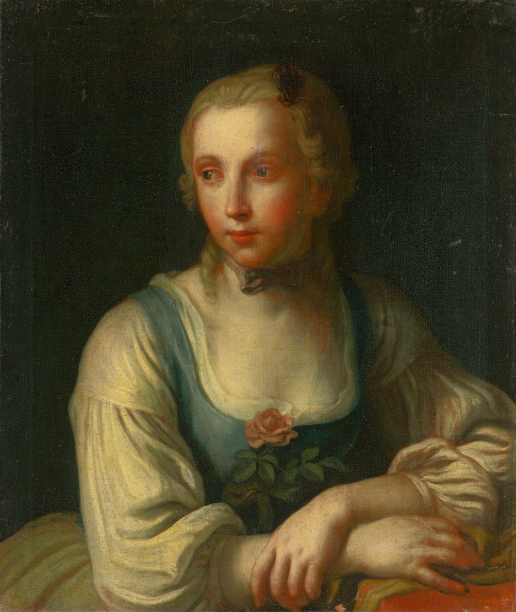 Portret dziewczyny autorstwa Unbekannt