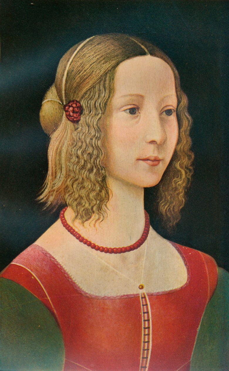 Portret dziewczynki, c1490, 1911 autorstwa Unbekannt