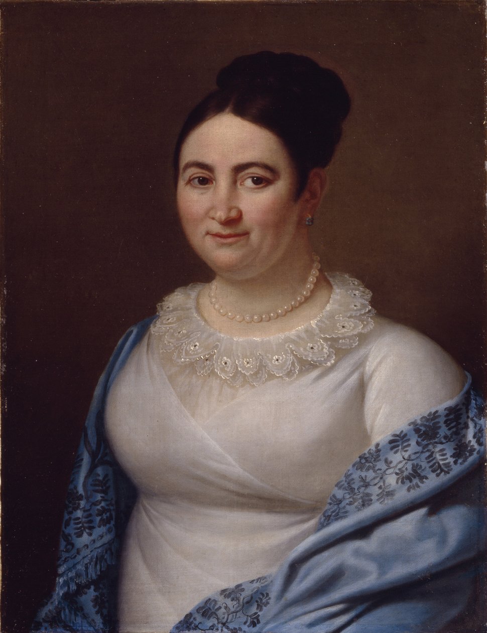 Portret damy, 1855 autorstwa Unbekannt