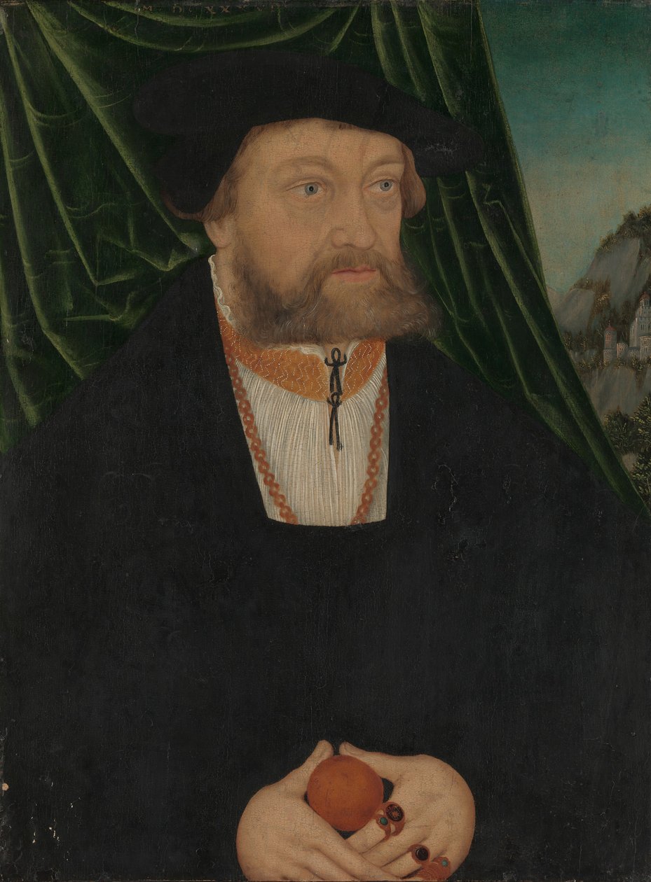 Portret mężczyzny, 1537. autorstwa Unbekannt