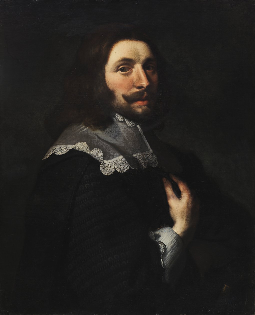 Portret mężczyzny, ca. 1600-1650. autorstwa Unbekannt