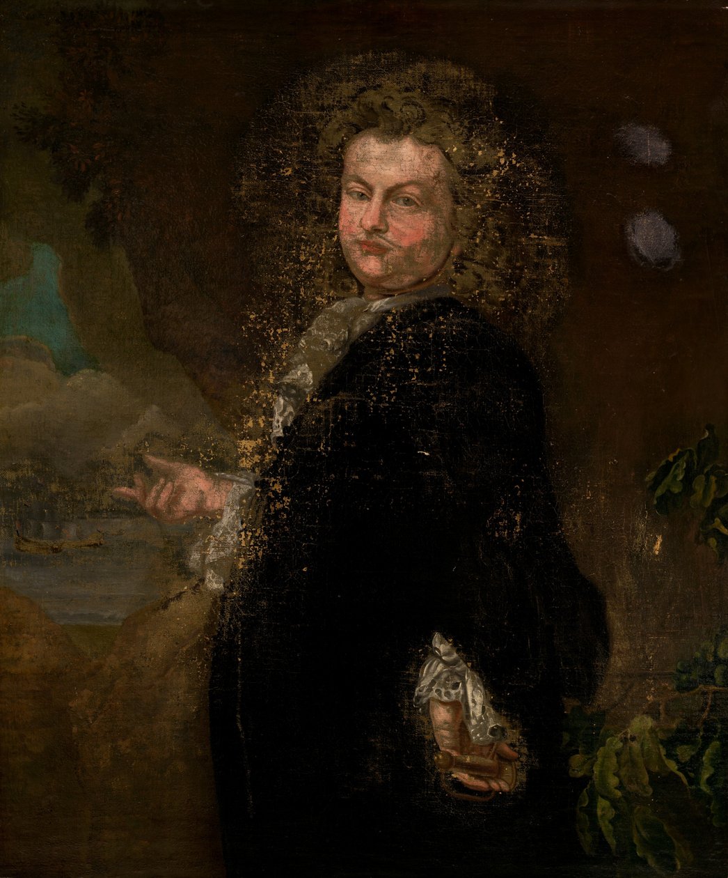 Portret mężczyzny, pierwsza ćw. XVIII w. autorstwa Unbekannt