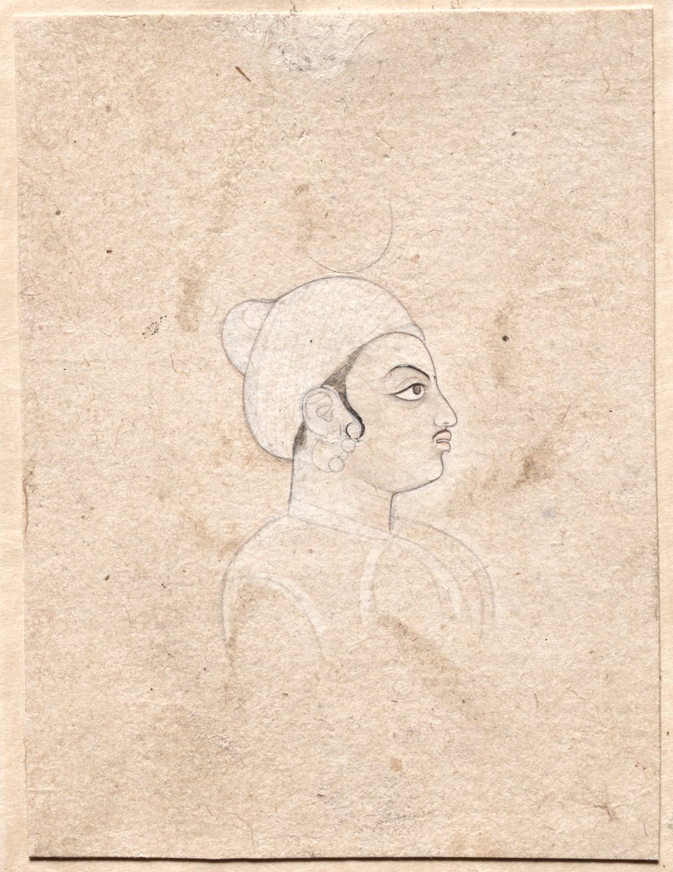 Portret mężczyzny, koniec XVIII wieku. autorstwa Unbekannt