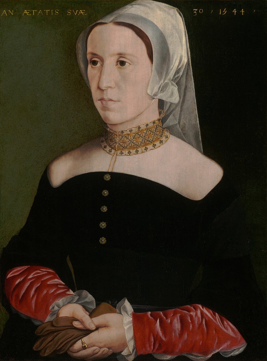 Portret kobiety, 1544. autorstwa Unbekannt
