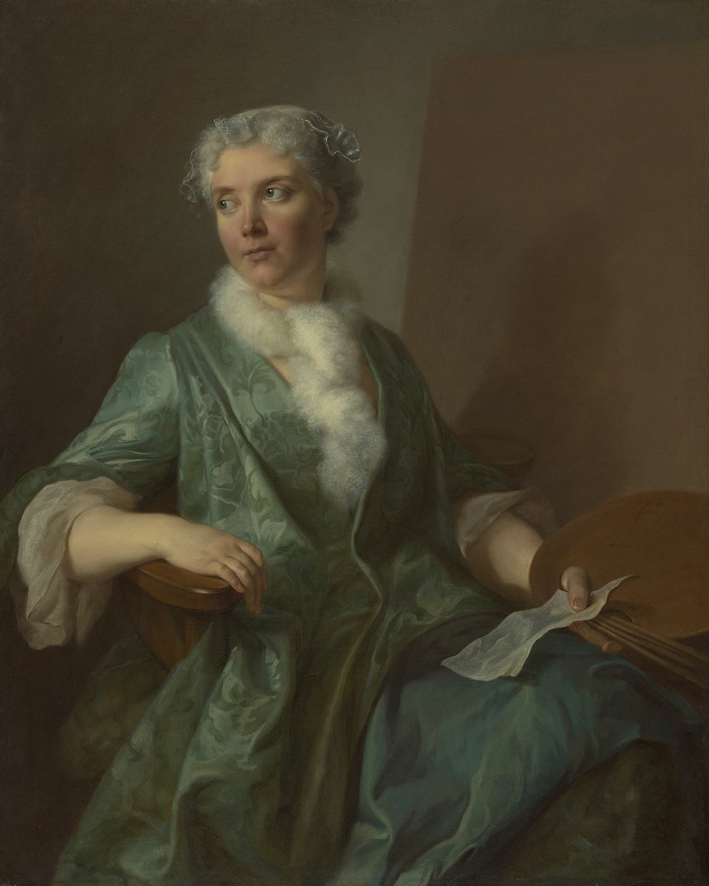 Portret kobiety-artystki, ok. 1930 r. 1735. autorstwa Unbekannt