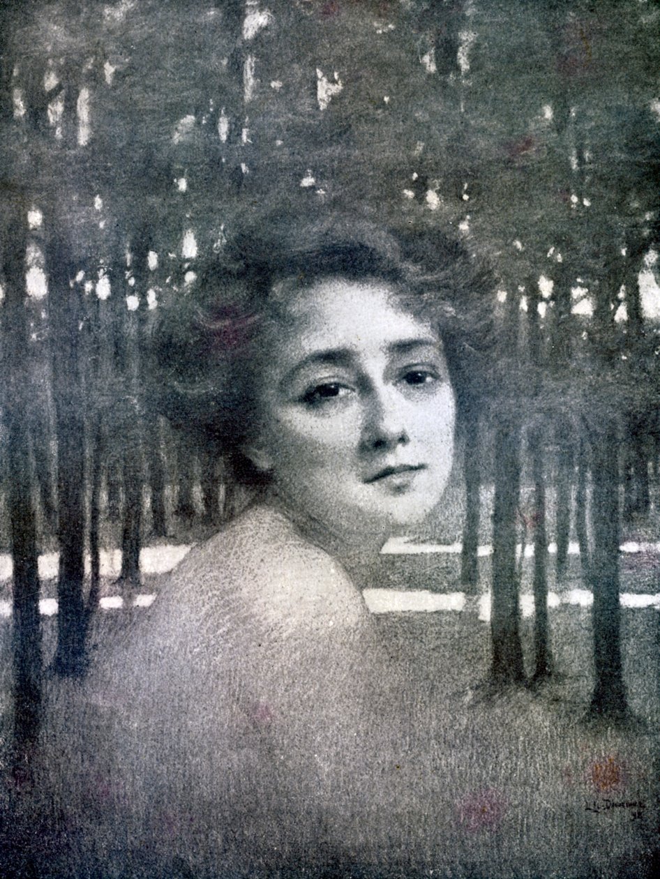 Portret kobiety, 1898 autorstwa Unbekannt