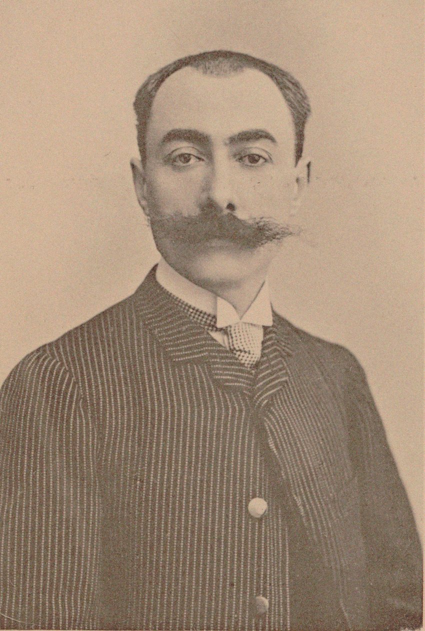 Portret pianisty i kompozytora André Messagera 1853-1929. autorstwa Unbekannt
